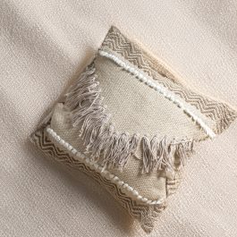 Artisan Fringe Cotton Cushion Covers – Set of 5